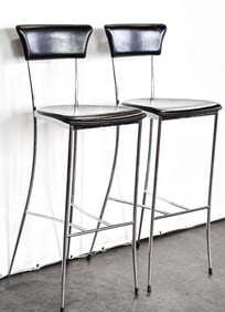 PAIR OF ARPER ITALIAN POSTMODERN BARSTOOLS