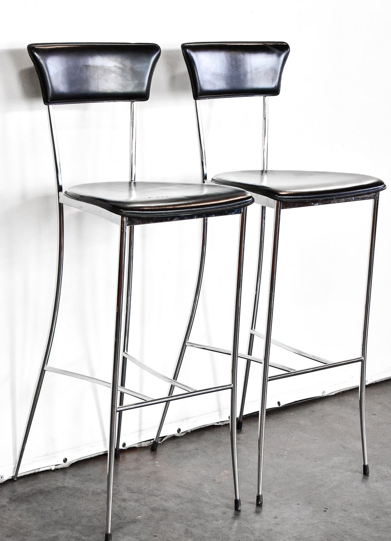PAIR OF ARPER ITALIAN POSTMODERN BARSTOOLS (1 of 2)