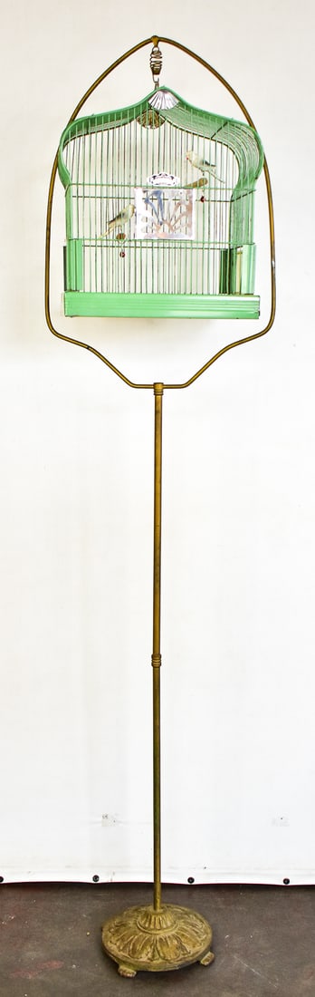 CROWN STANDING BIRDCAGE (1 of 3)