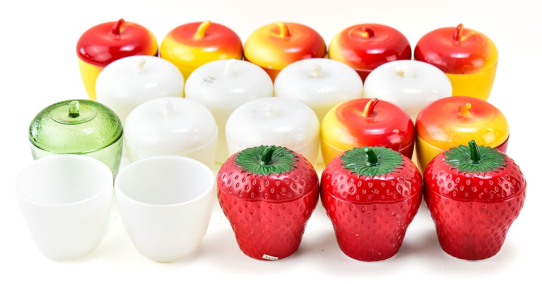 COLLECTION OF HAZEL ATLAS JELLY JARS (1 of 3)