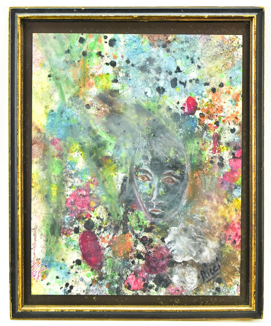 ABSTRACT WATERCOLOR PORTRAIT BY RICCI (1 of 4)