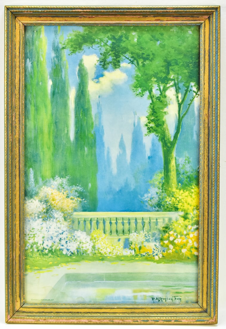 ROBERT ATKINSON FOX "MIDSUMMER MAGIC" LITHOGRAPH (1 of 4)