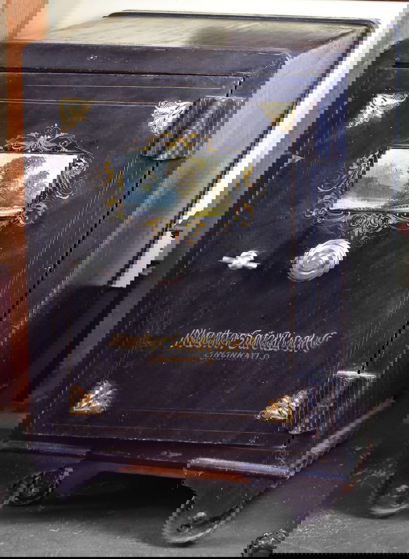 ANTIQUE NAEHER SAFE & LOCK COMPANY SAFE (1 of 5)