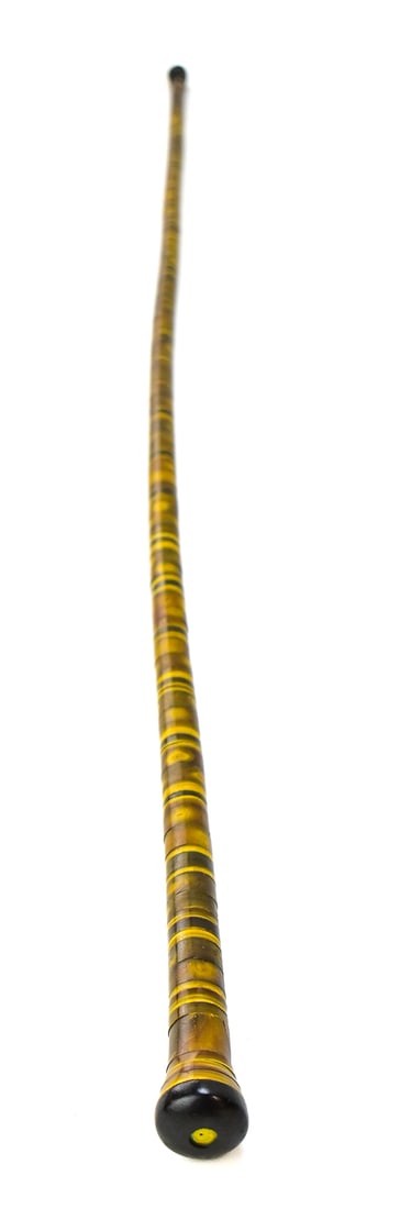 STACKED HORN GENTLEMANS WALKING CANE (1 of 4)