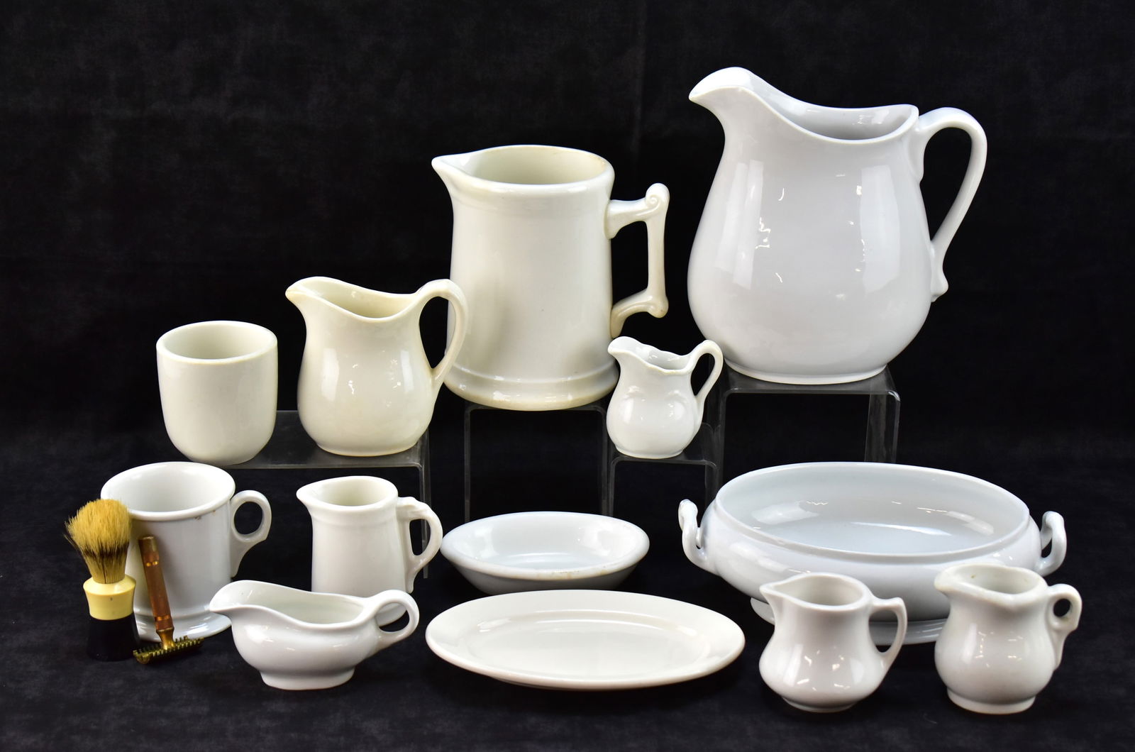 WHITE CHINA COLLECTION: GREENWOOD, BUFFALO, SHENANGO, & MORE (1 of 5)