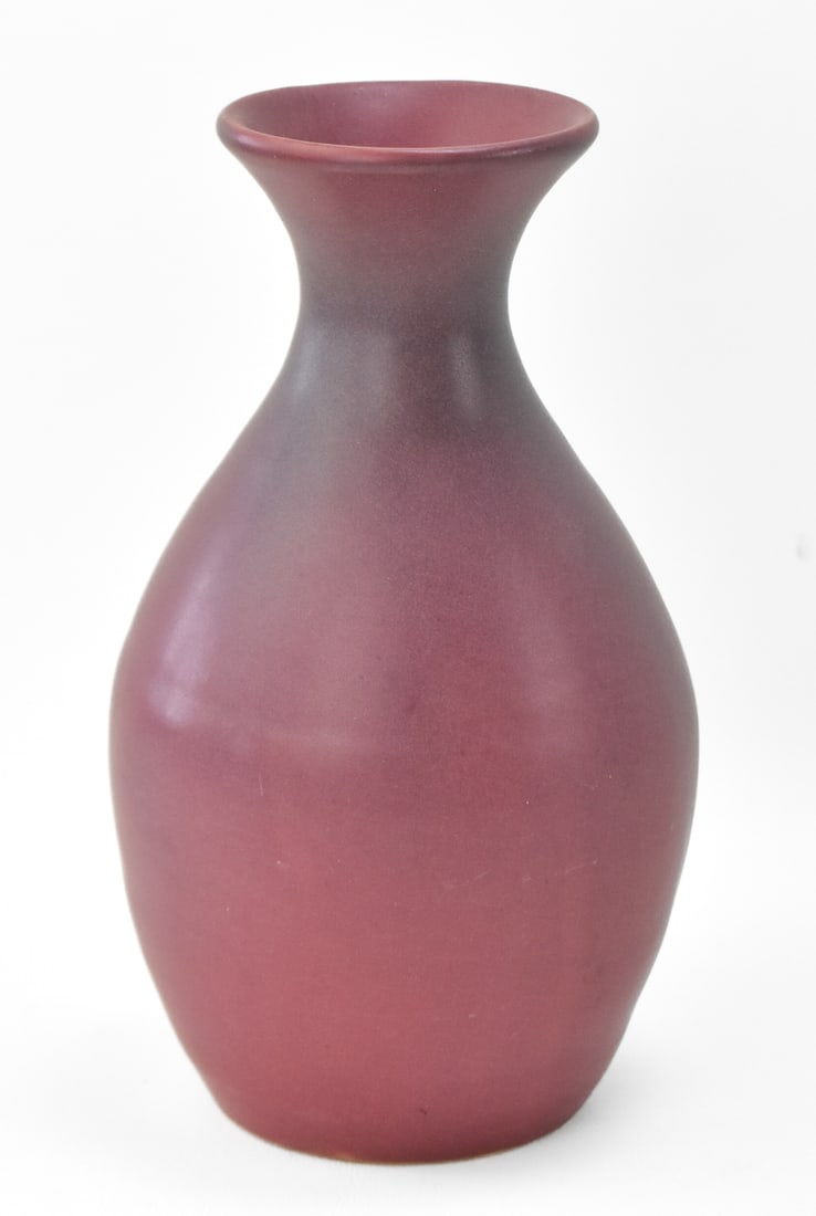 VAN BRIGGLE POTTERY ORIGINAL MULBERRY VASE (1 of 4)