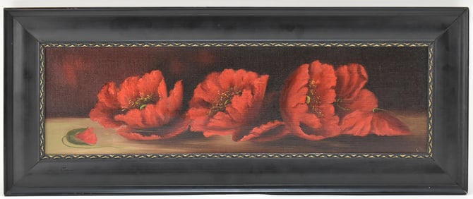 FRANCIS RICHMOND FLORAL STILL LIFE OIL PAINTING