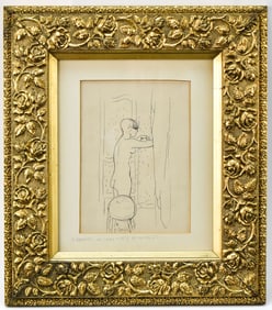 PIERRE BONNARD 'NU (EAU FORTE ORIGINALE)' ETCHING ON PAPER