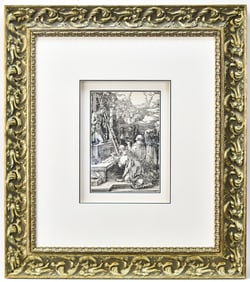 ALBRECHT DURER 'THE MASS OF ST. GREGORY' WOODCUT