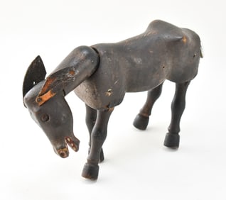 SCHOENHUT HUMPTY DUMPTY DONKEY, CIRCA EARLY 20TH CENTURY