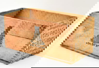 THOMAS CO. BLACK INK CYLINDER BOX