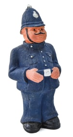 UPC - SCOTLAND POLICE OFFICER PAPER PULP CANDY CONTAINER