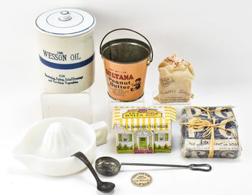 ASSORTED KITCHEN & HOUSEHOLD ITEMS