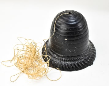 CAST IRON GENERAL STORE STRING HOLDER, CIRCA TURN OF 19TH CENTURY