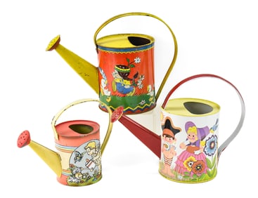 VINTAGE CHILDREN'S WATERING CANS