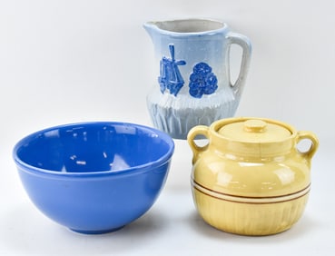 ASSORTED VINTAGE STONEWARE