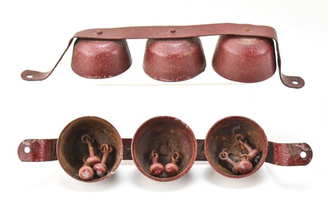 ANTIQUE PAIR OF GENERAL STORE CHIMING DOOR BELLS