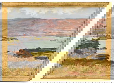 WILLEM WITJENS 'COLUMBIA RIVER' OIL PAINTING