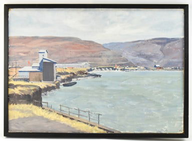 'COLUMBIA RIVER' OIL PAINTING BY WILLEM WITJENS