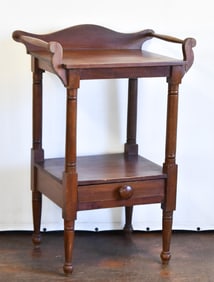 19TH CENTURY FIR WASH STAND