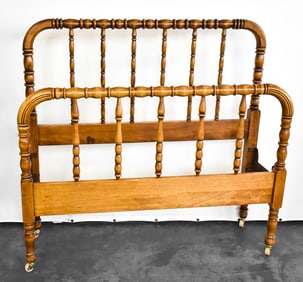 JERRY LIND STYLE TWIN BED HEAD AND FOOTBOARD