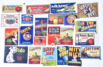 WASHINGTON STATE FRUIT CRATE LABELS & MORE