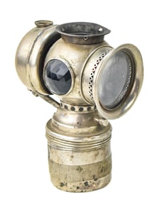 1899 THE BADGER BRASS MFG. CO. BICYCLE LAMP