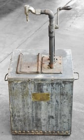 1905 S.F. BOWSER & COMPANY OIL TANK PUMP No. 138426