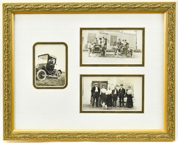 FRAMED ANTIQUE PHOTOGRAPHS