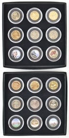 2003-2006 GOLD PLATED AND COLORIZED NICKEL COLLECTION