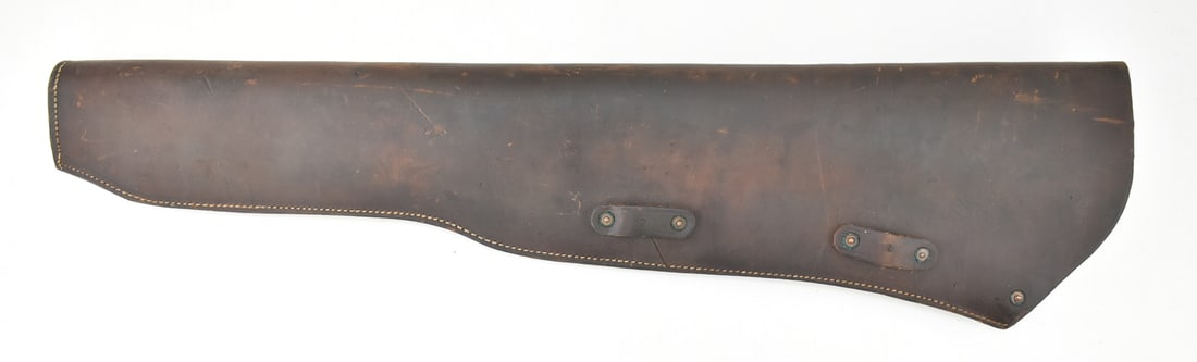 WWII 1942 US MILITARY M1 RIFLE SCABBARD: A 1942 dated WWII issue US Military M1 pattern rifle scabbard by Lyon & Coulston.