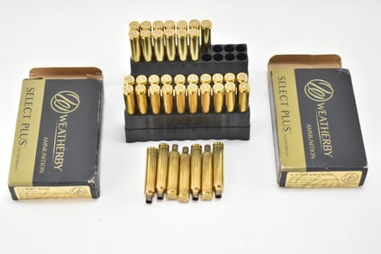 6.5 WBY RPM SELECT PLUS AMMUNITION WITH BARNES 127 GR LRX