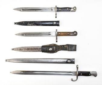 COLLECTION OF MAUSER BAYONETS