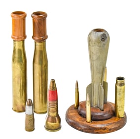 COLLECTION OF TRENCH ART