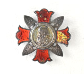 WWII JAPANESE WOUNDED SOLDIER BADGE 'KO-SHO'