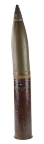 1952 KOREAN WAR-ERA INERT 105MM HOWITZER M14B1 HE ARTILLERY SHELL