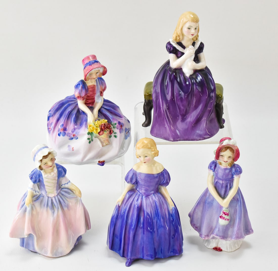 ASSORTED ROYAL DOULTON PORCELAIN FIGURINES (1 of 5)