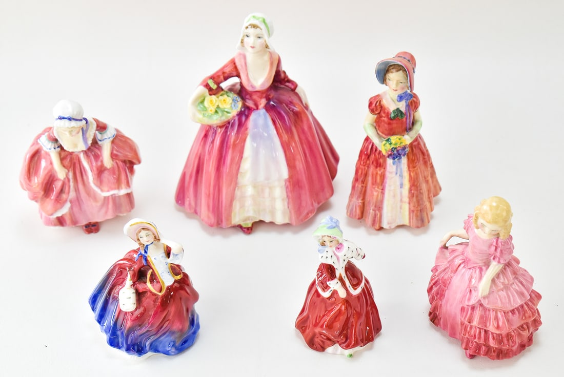 ASSORTED ROYAL DOULTON PORCELAIN FIGURINES (1 of 6)