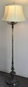 ITALIAN GILT TRI-LIGHT FLOOR LAMP