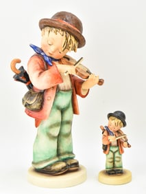 HUMMEL 'LITTLE FIDDLER' NO. 2/III LARGE AND SMALL VERSIONS