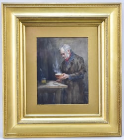 JAMES HAY 'FRUGAL FARE' WATERCOLOR PAINTING