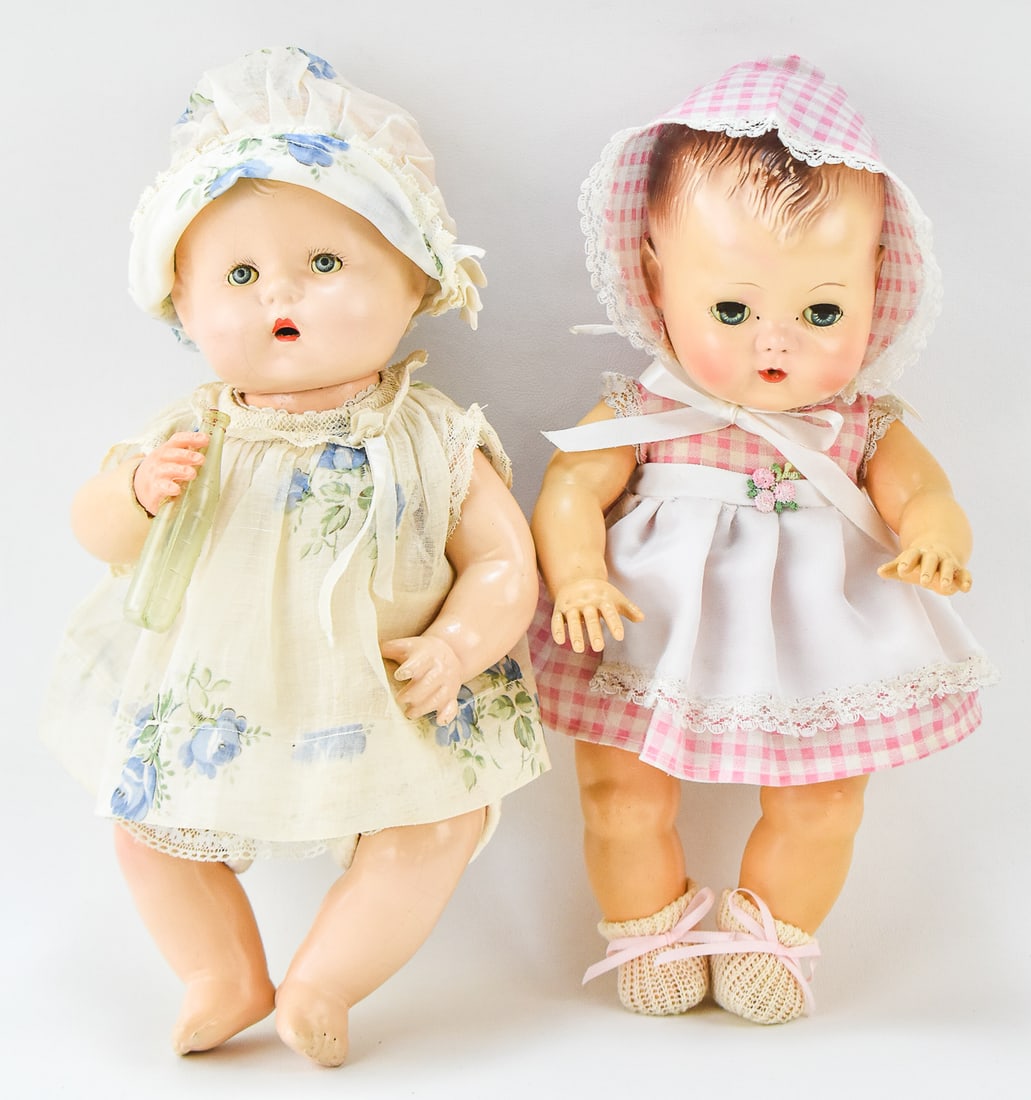 ARRANBEE 'DRINK'N BABE' & AMERICAN CHARACTER 'TINY TEARS' BABY DOLLS (1 of 7)