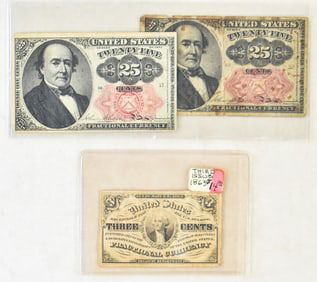 U.S. FRACTIONAL CURRENCY BILLS