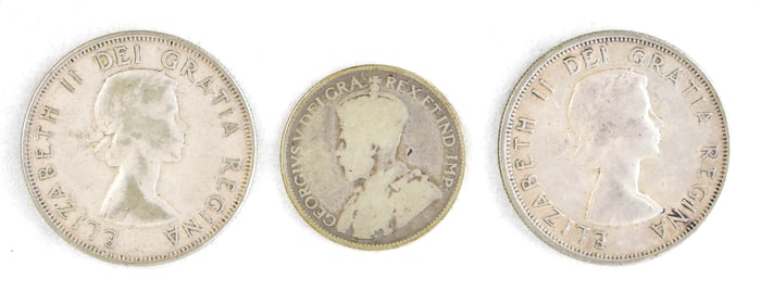 CANADIAN SILVER COINS