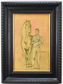 PABLO PICASSO 'BOY LEADING A HORSE' LITHOGRAPH