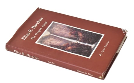 FIRST EDITION 1974 AGNES BARCHUS 'ELIZA R. BARCHUS' BOOK