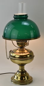 VINTAGE BRASS TABLE LAMP