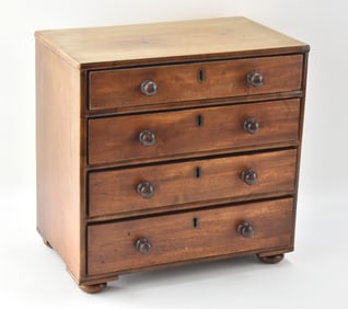 19TH CENTURY DIMINUITIVE CHEST OF DRAWERS
