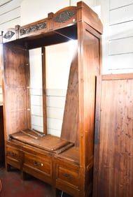 19TH C. LIBERTY ARMOIRE