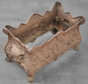 VICTORIAN CAST IRON PLANTER BOX